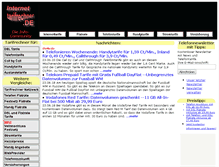 Tablet Screenshot of internettarifrechner.de